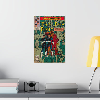 The Beatles - Beatlemania - Premium Matte Vertical Posters