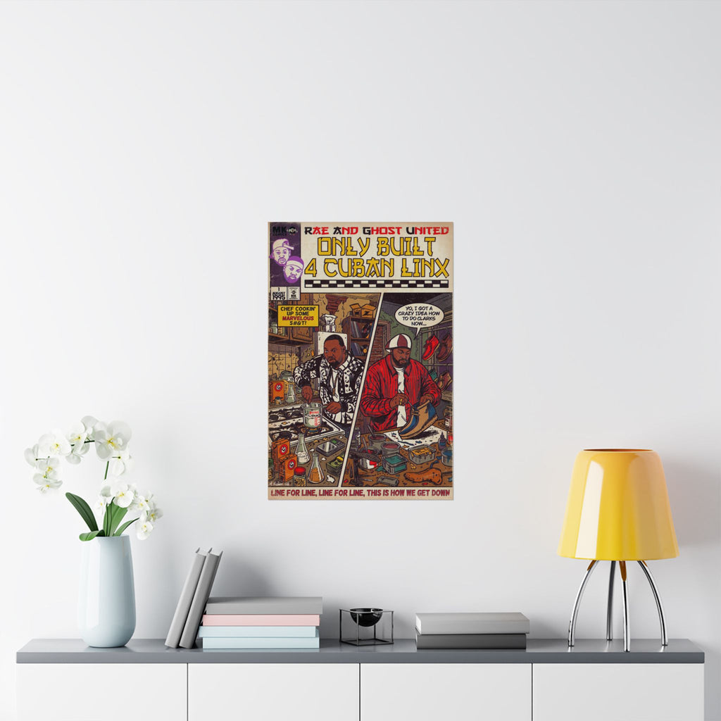 Only Built 4 Cuban Linx - Matte Vertical Posters