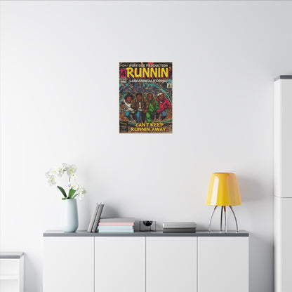 Runnin' - Matte Canvas, Stretched, 0.75" (Multi-Size)