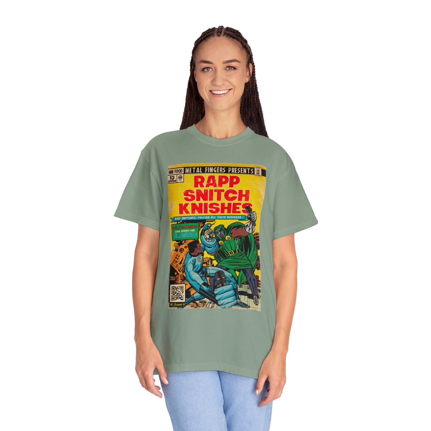 MF DOOM - Rapp Snitch Knishes - Unisex Comfort Colors T-shirt