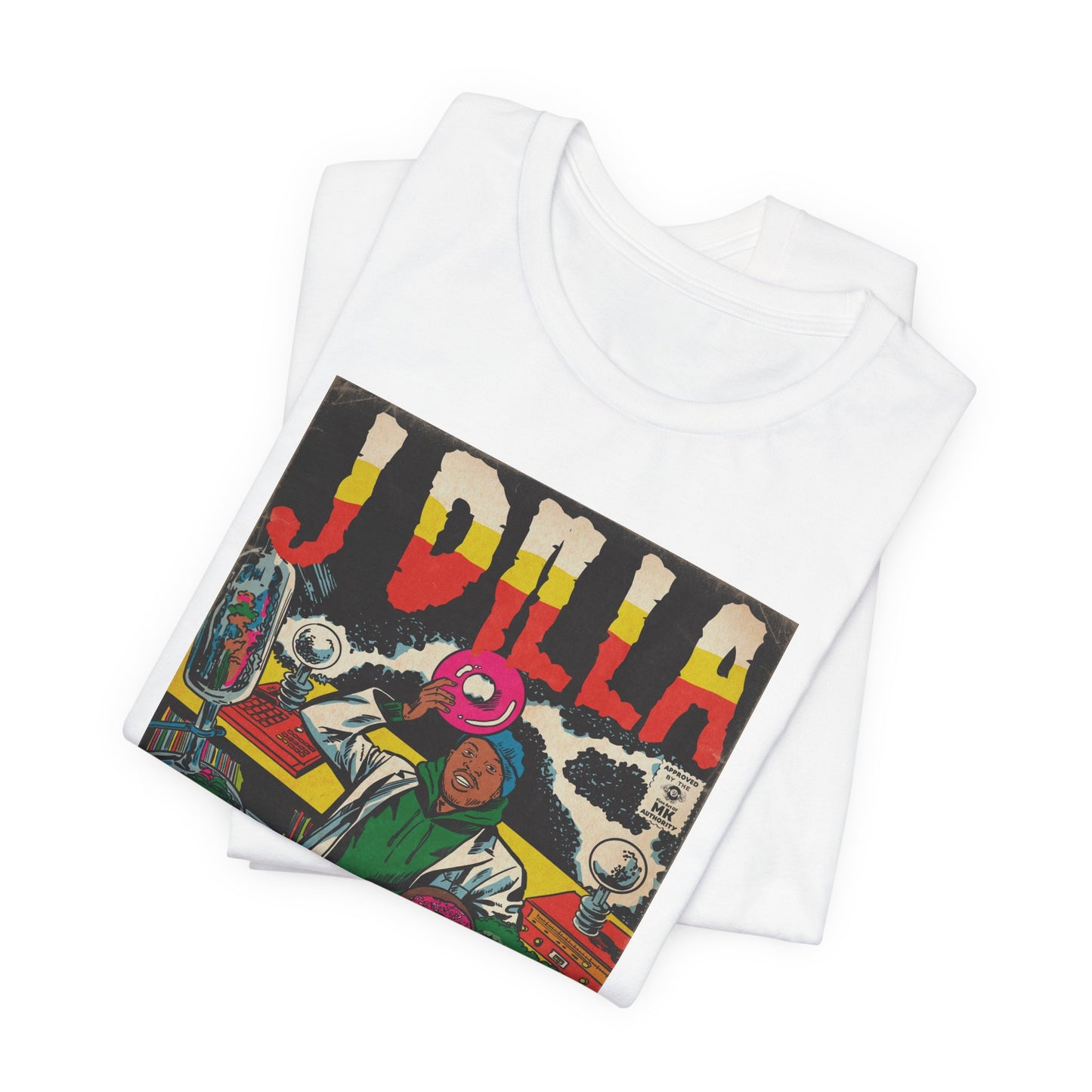 J Dilla - Comic Book Art - Unisex Jersey Short Sleeve Tee