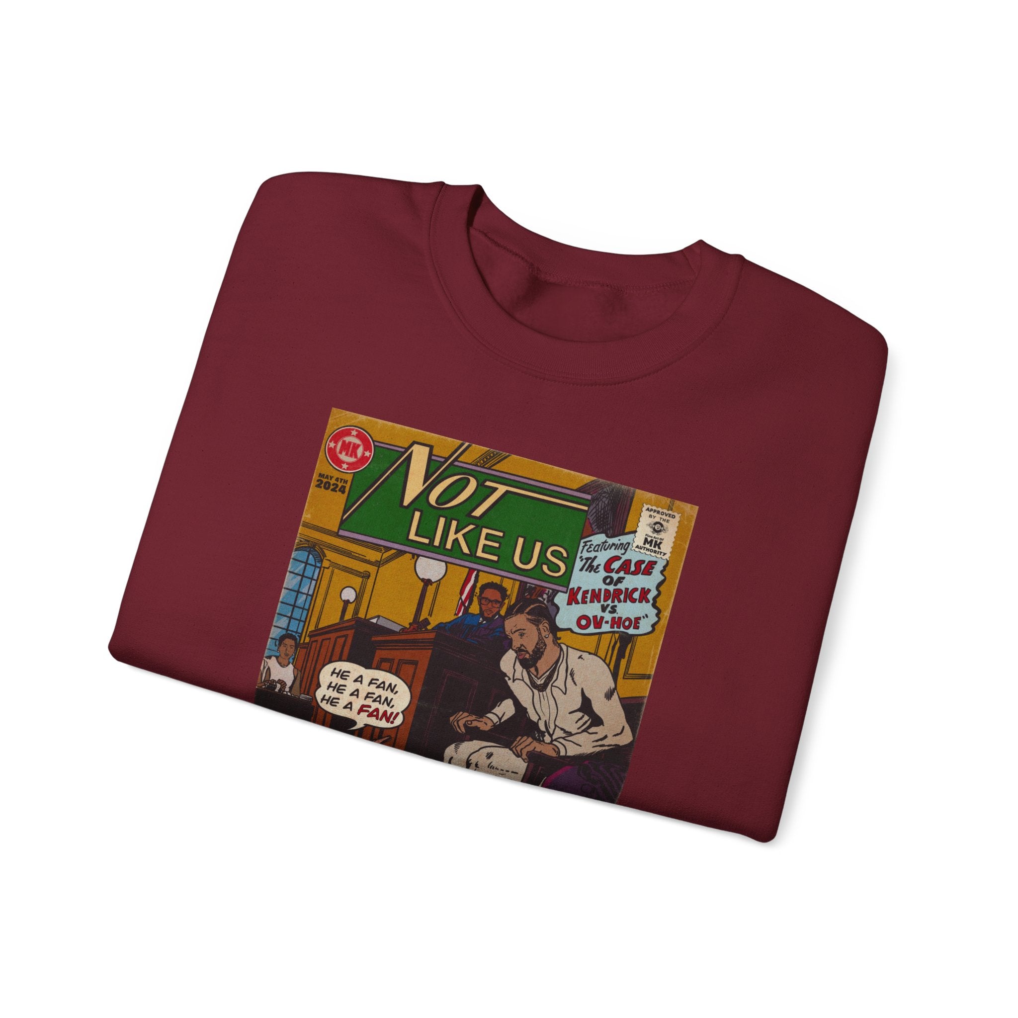 Not Like Us - Unisex Heavy Blend™ Crewneck Sweatshirt