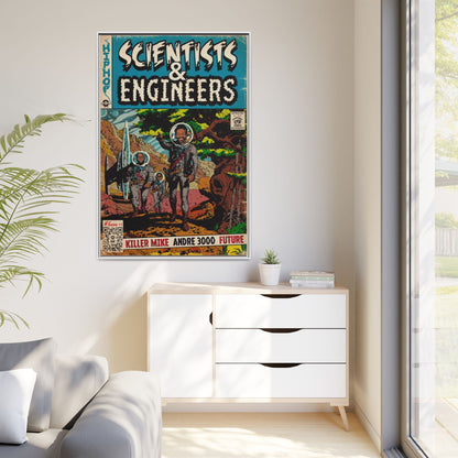 Killer Mike - Scientists & Engineers - Andre 3000 - Future - Gallery Canvas Wraps, Vertical Frame