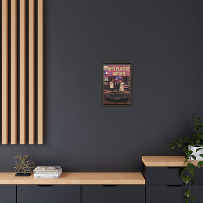 Int’l Players Anthem - Matte Canvas, Framed (Multi-color)