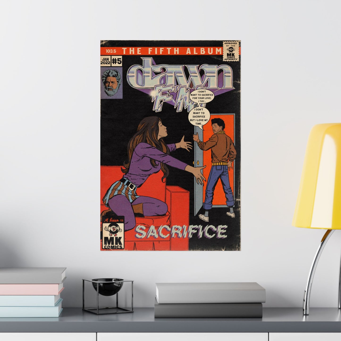 Sacrifice - Matte Vertical Posters