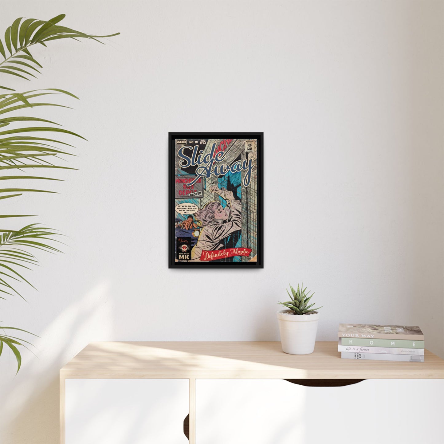 Oasis - Slide Away - Gallery Canvas Wraps, Vertical Frame