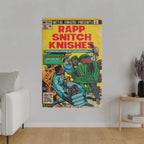 Rapp Snitch Knishes - Matte Canvas, Stretched