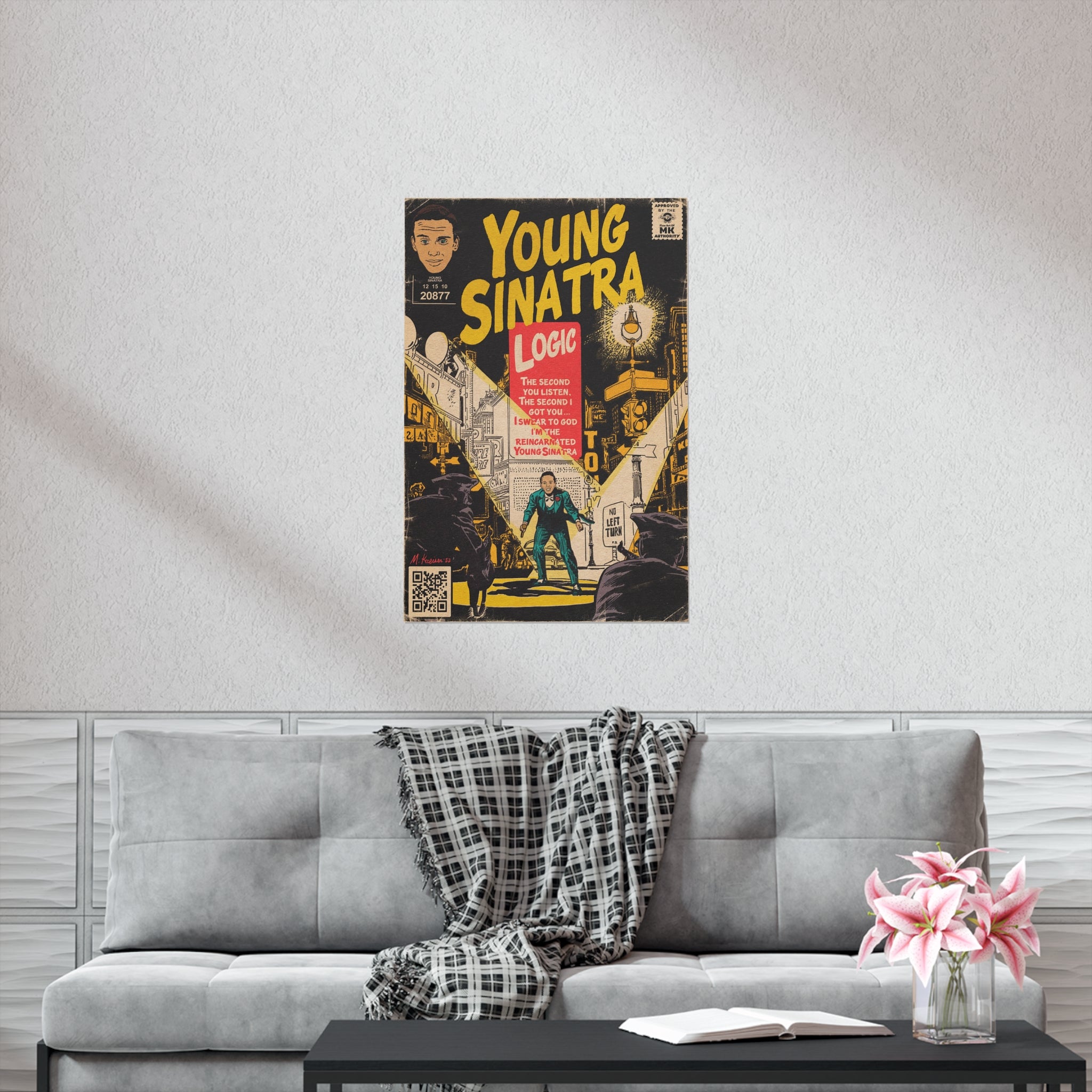 Young Sinatra - Vertical Matte Poster