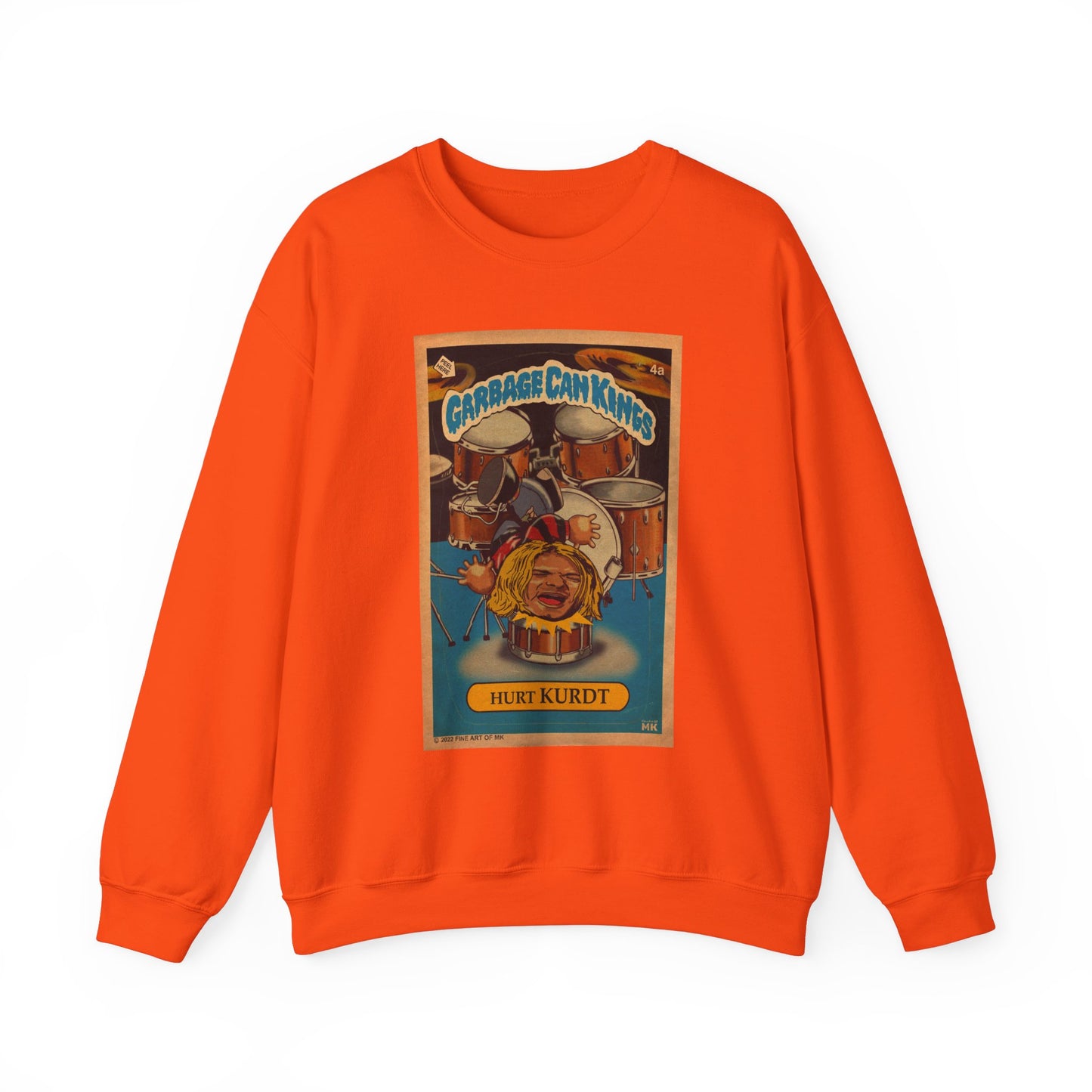 Hurt KURDT - Garbage Can Kings - Nirvana - Unisex Heavy Blend™ Crewneck Sweatshirt