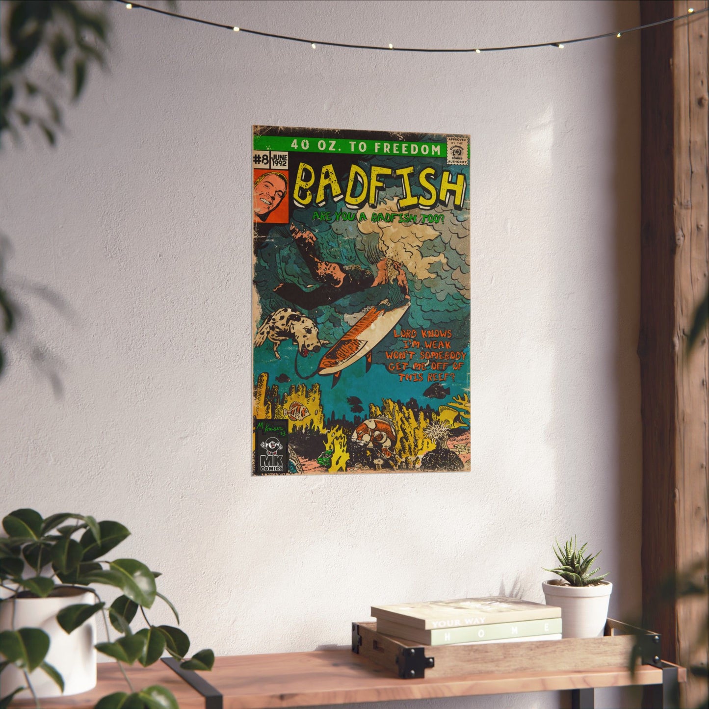 Badfish - Vertical Matte Poster