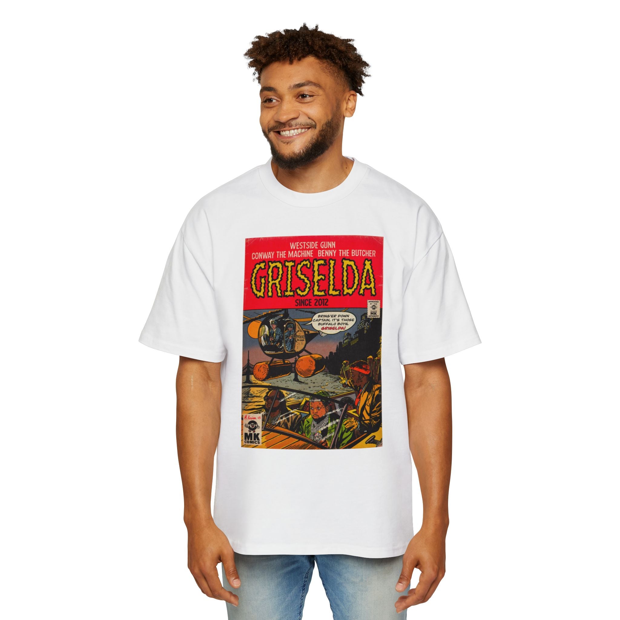 Griselda - Men's Heavy Oversized Tee