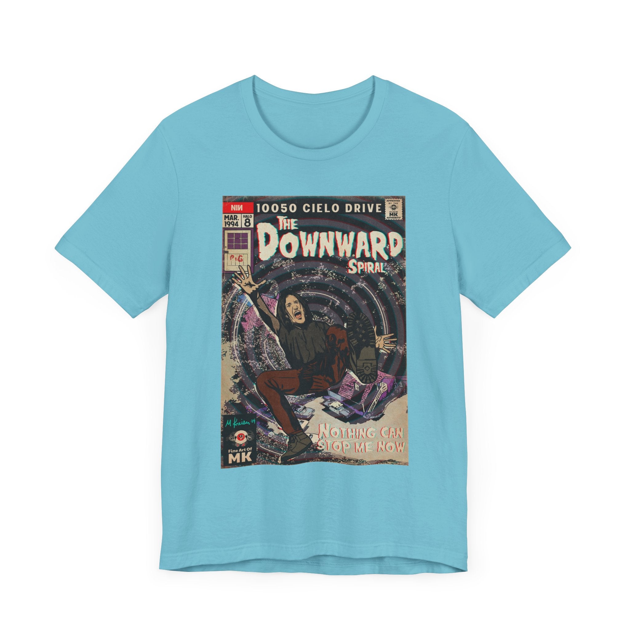 The Downward Spiral - Unisex Jersey Short Sleeve Tee