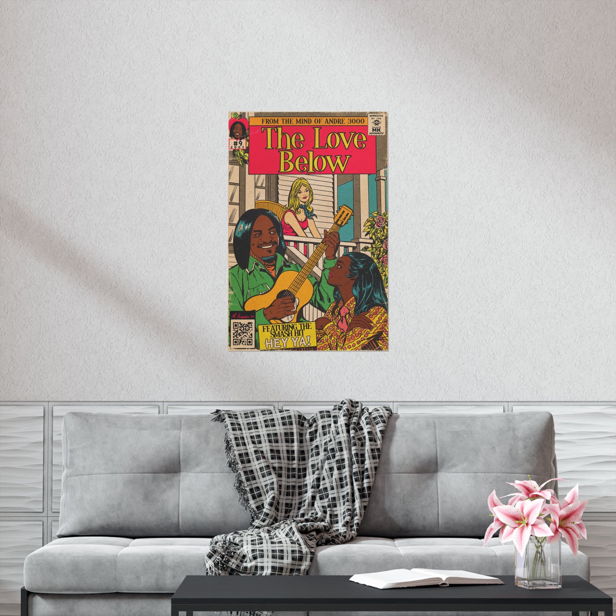 The Love Below - Vertical Matte Poster