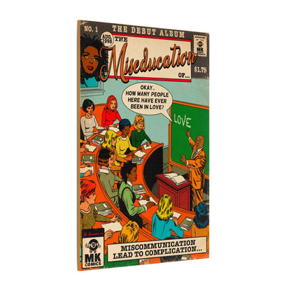 The Miseducation of.. - Matte Canvas, Stretched