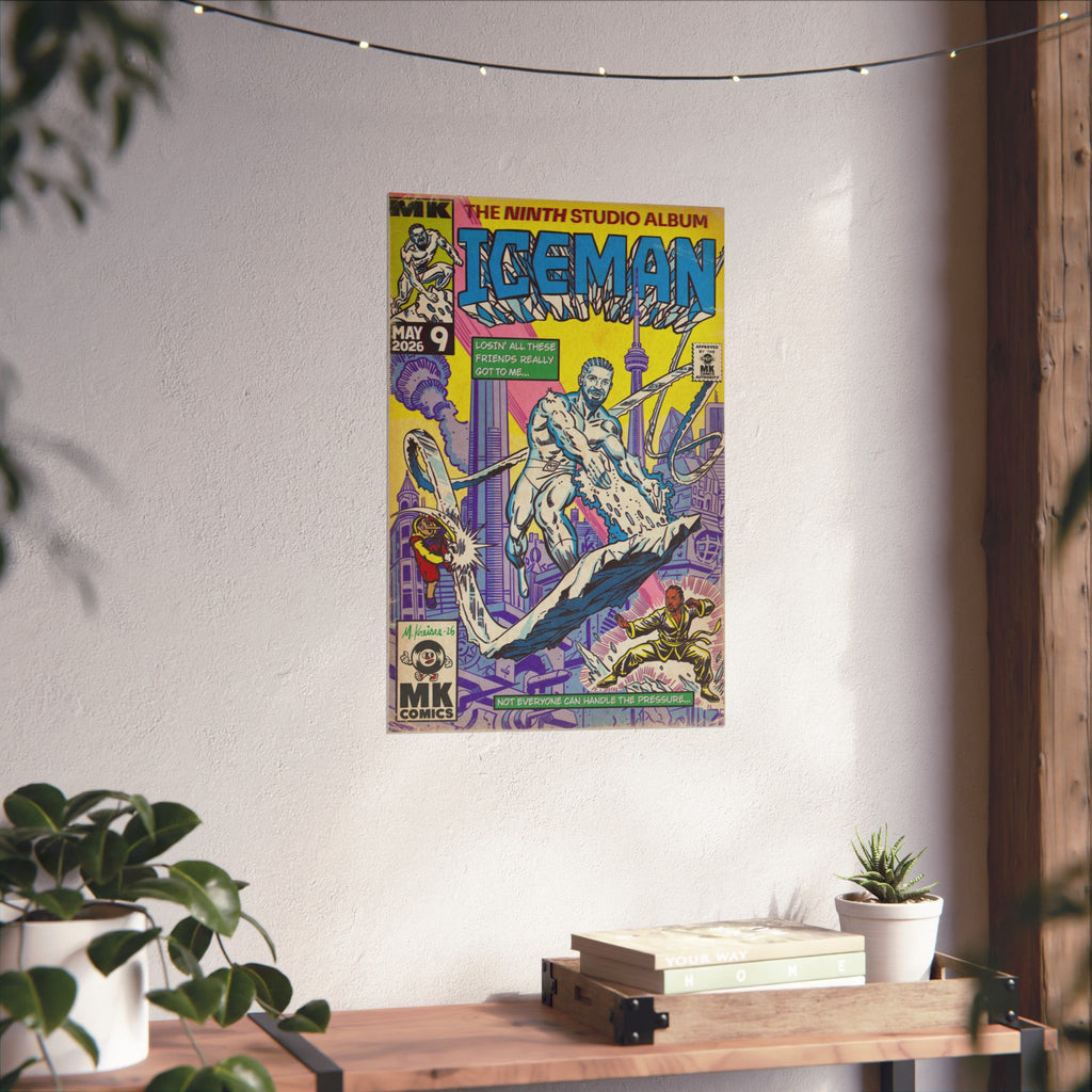 Iceman - Matte Vertical Posters
