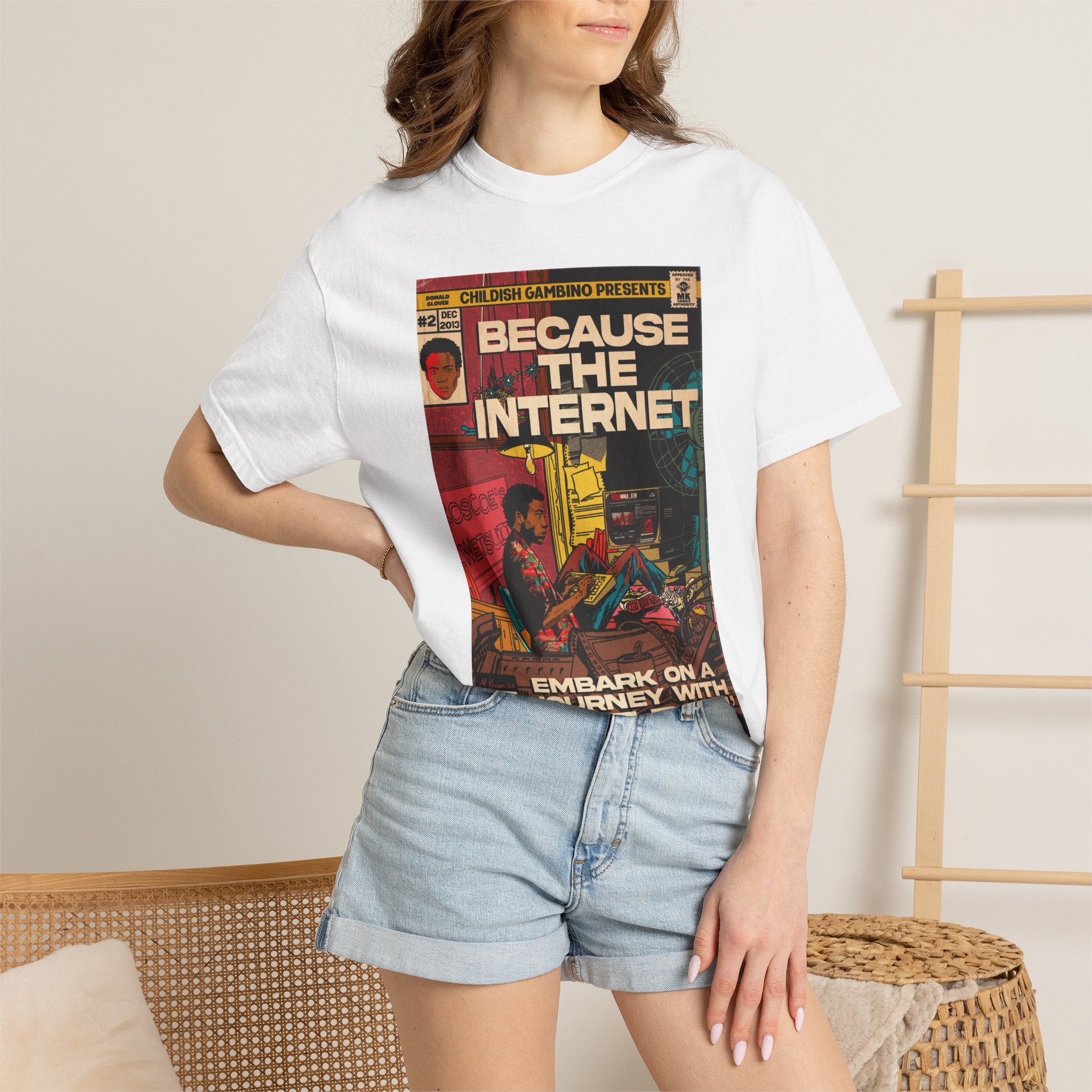 Because the Internet - Unisex Comfort Colors T-shirt