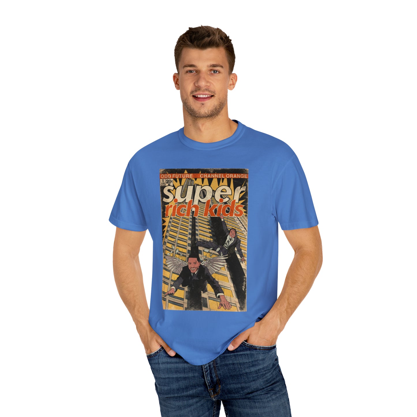 Frank Ocean & Earl Sweatshirt - Super Rich Kids - Unisex Comfort Colors T-shirt