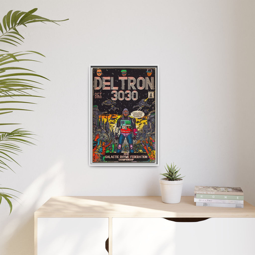 3030 - Matte Canvas, Framed (Multi-color)