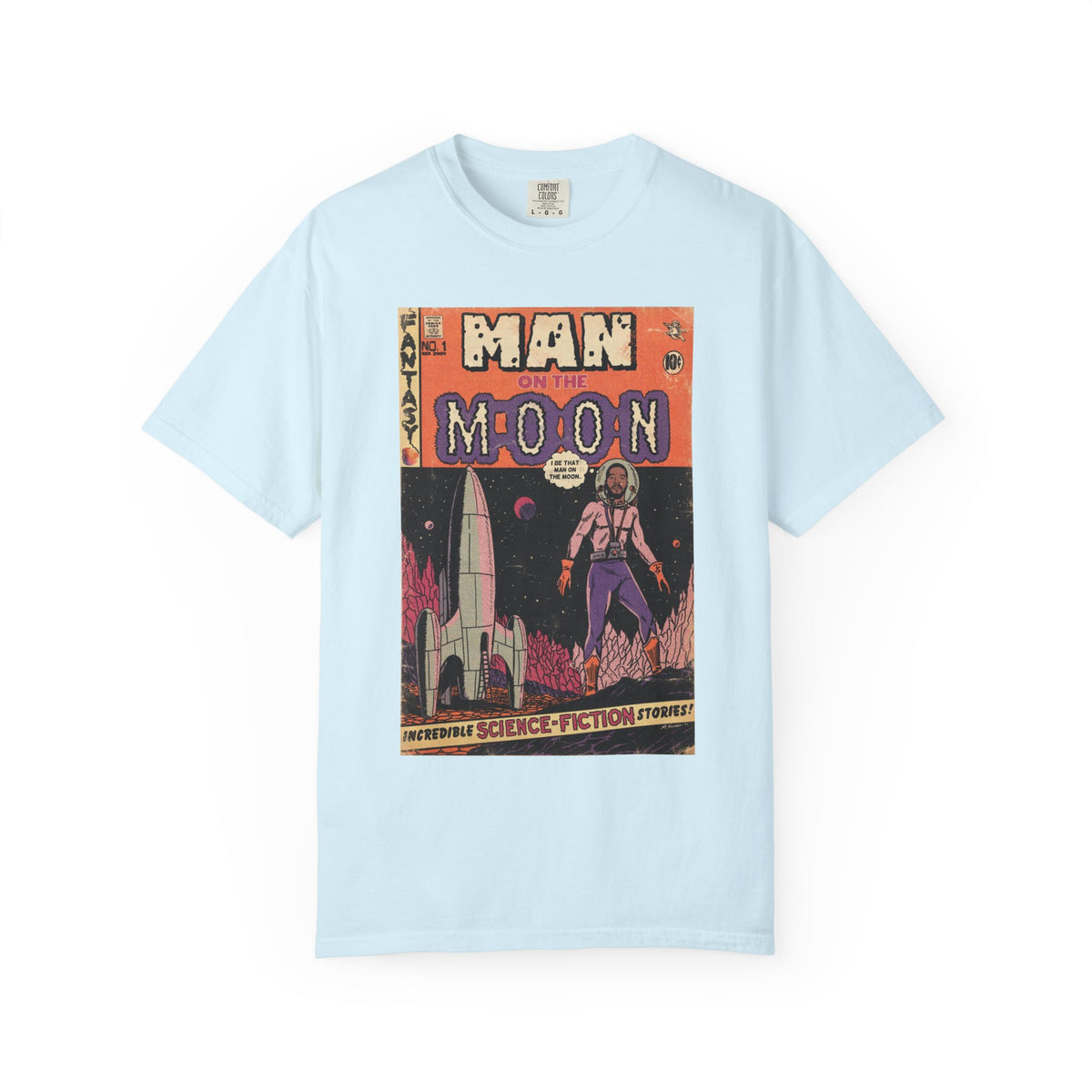 Man on the Moon - Unisex Comfort Colors T-shirt