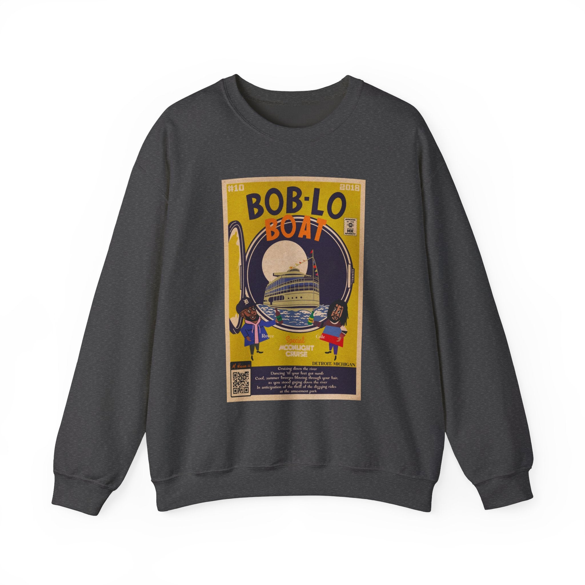 Boblo Boat - Unisex Heavy Blend™ Crewneck Sweatshirt