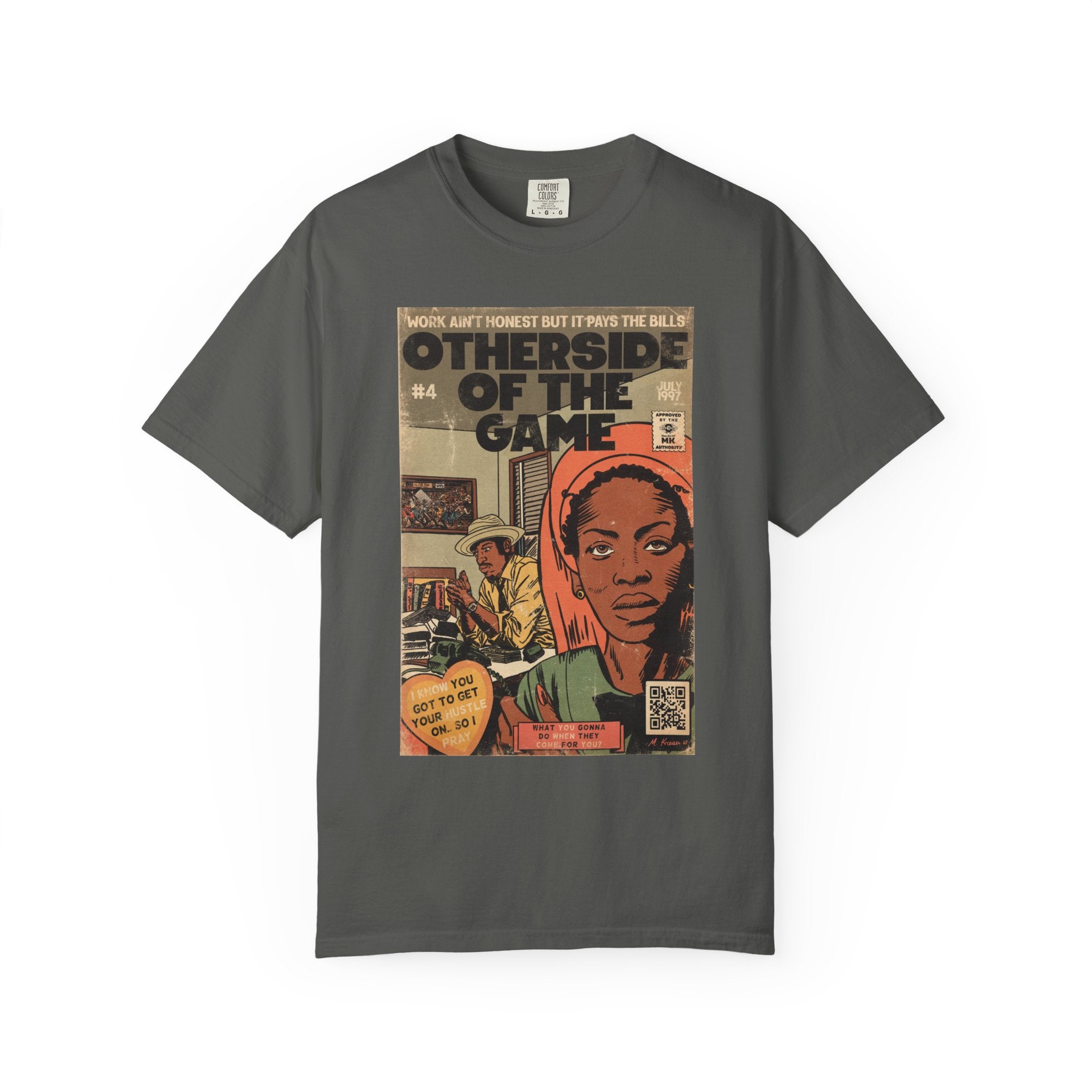 Otherside of the Game - Unisex Garment-Dyed T-shirt
