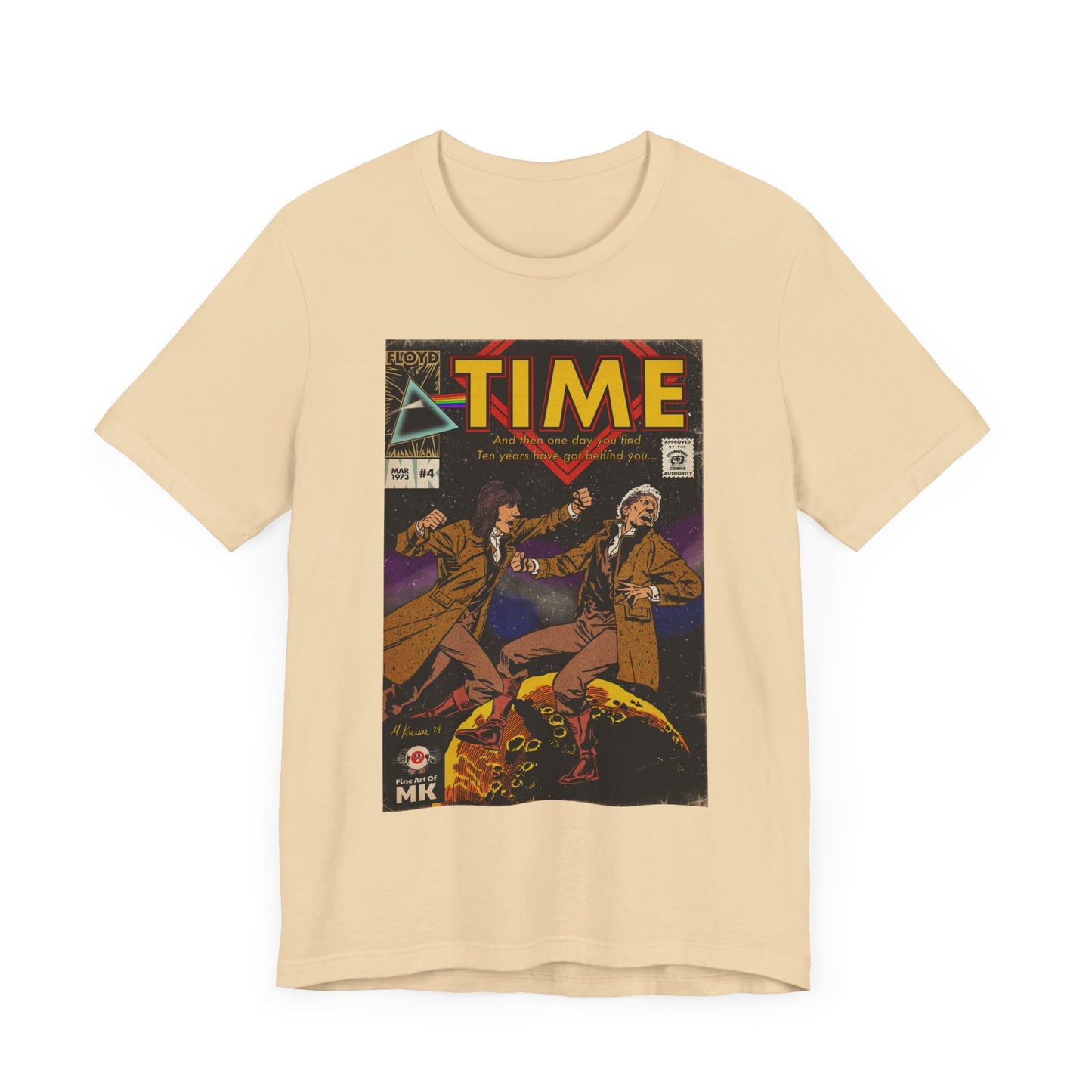 Pink Floyd- Time - Unisex Jersey Short Sleeve Tee