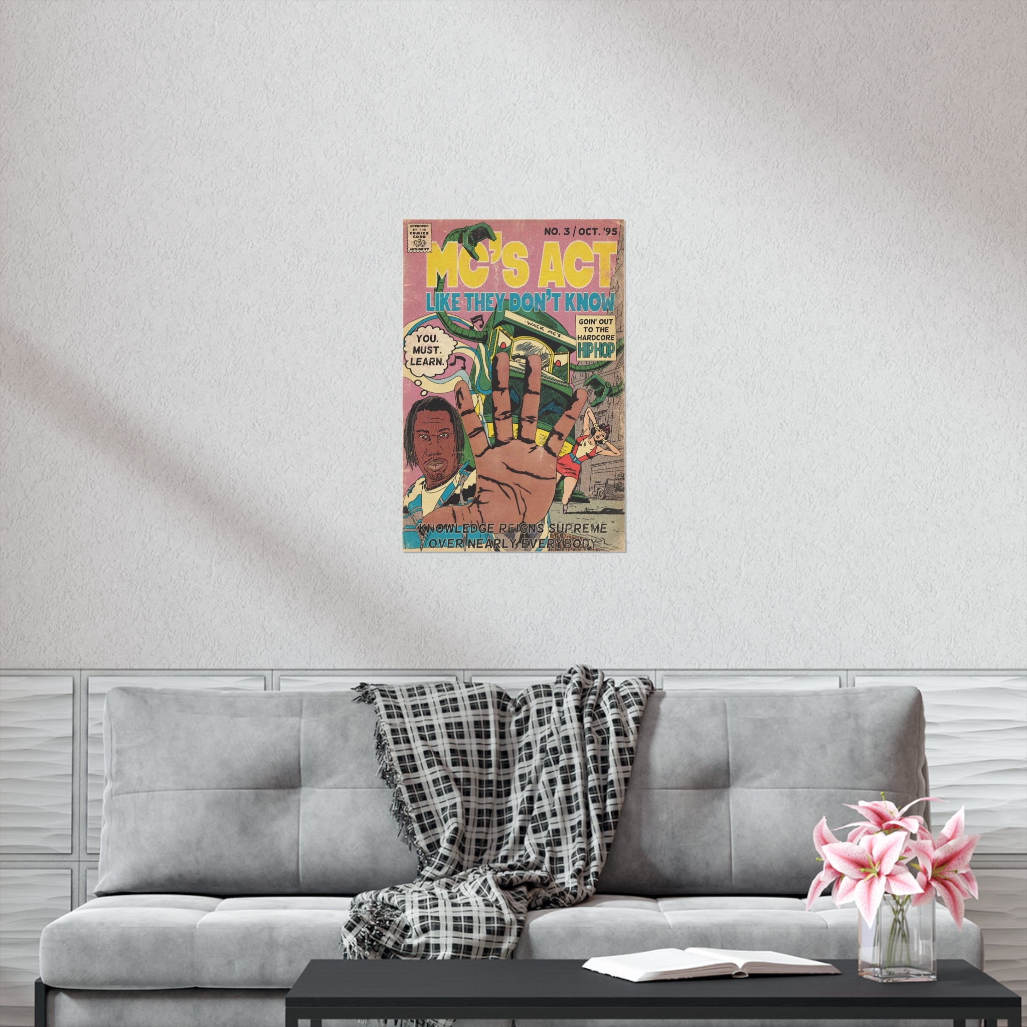 MC’s Act Like They Don’t Know - Vertical Matte Poster