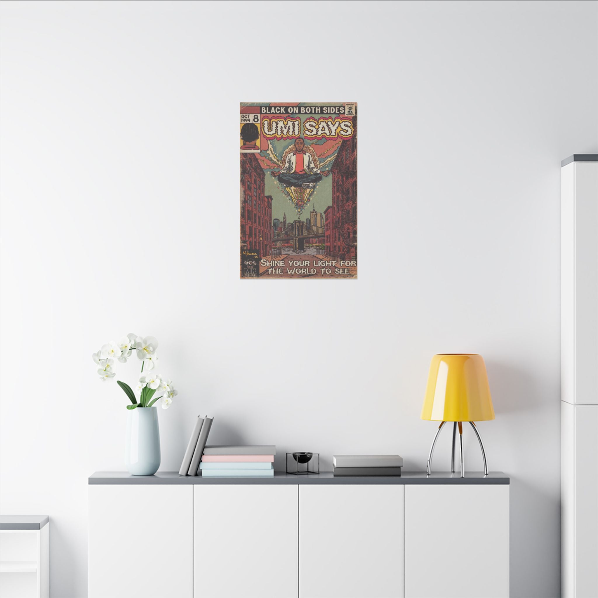 Mos - Umi Says - Matte Canvas, Stretched, 0.75" (Multi-Size)