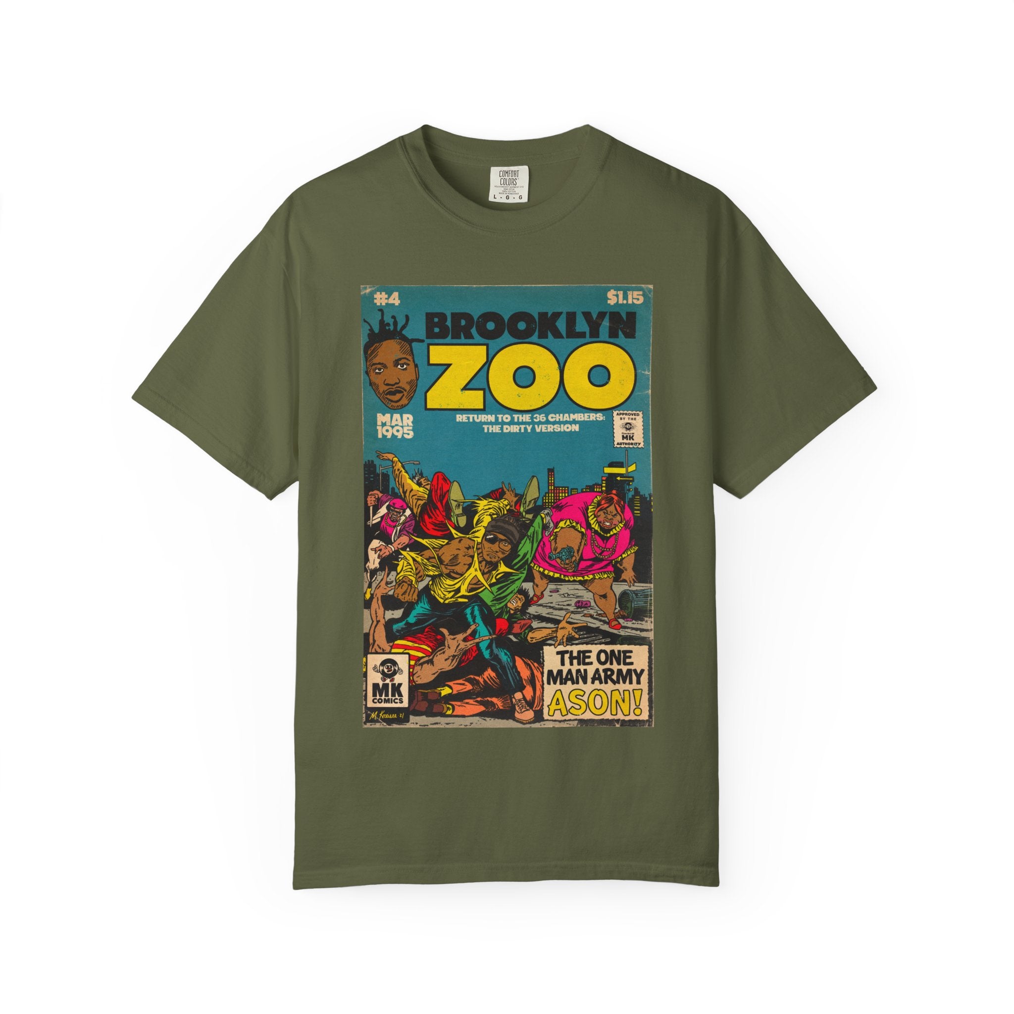 Brooklyn Zoo - Unisex Comfort Colors T-shirt
