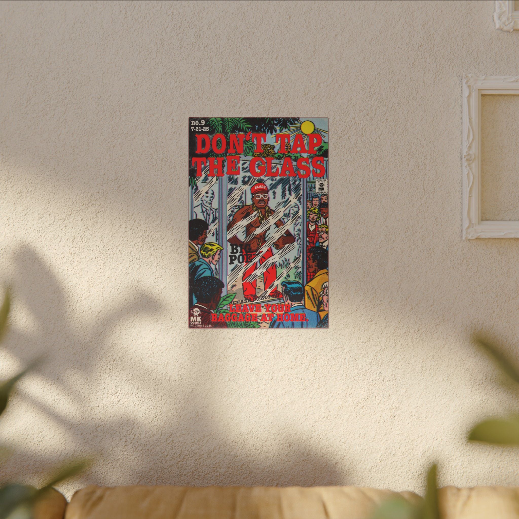 Don't Tap The Glass - Matte Canvas, Stretched, 0.75" (Multi-Size)