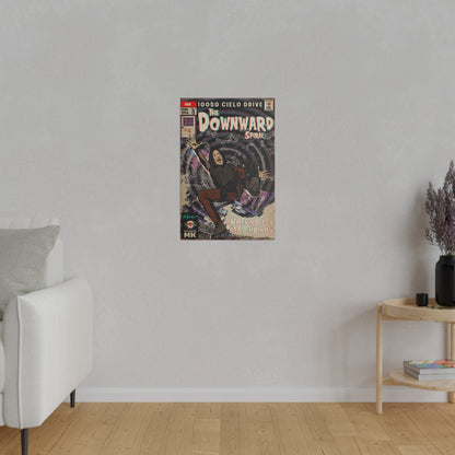 The Downward Spiral - Matte Canvas, Stretched, 0.75"