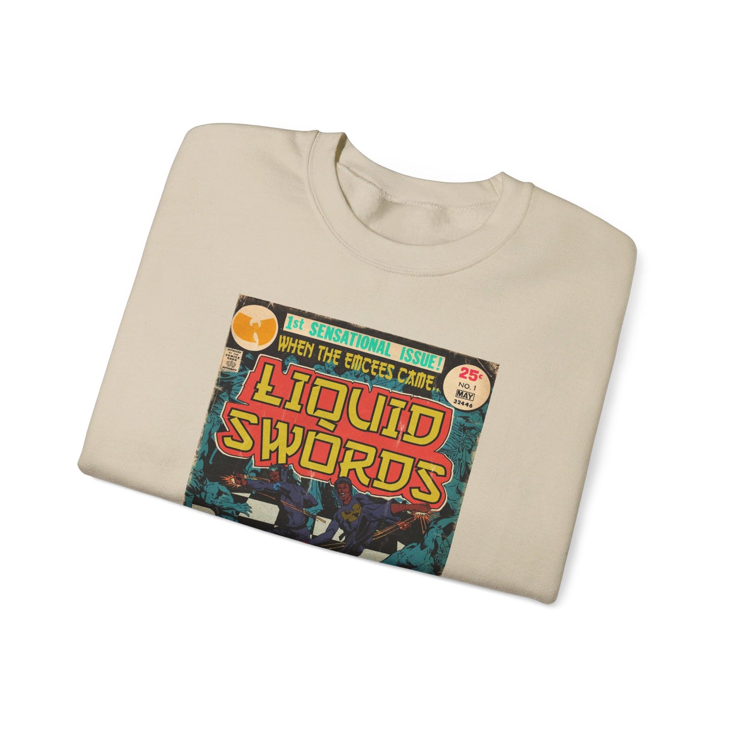 GZA/Genius - Liquid Swords - Unisex Heavy Blend™ Crewneck Sweatshirt