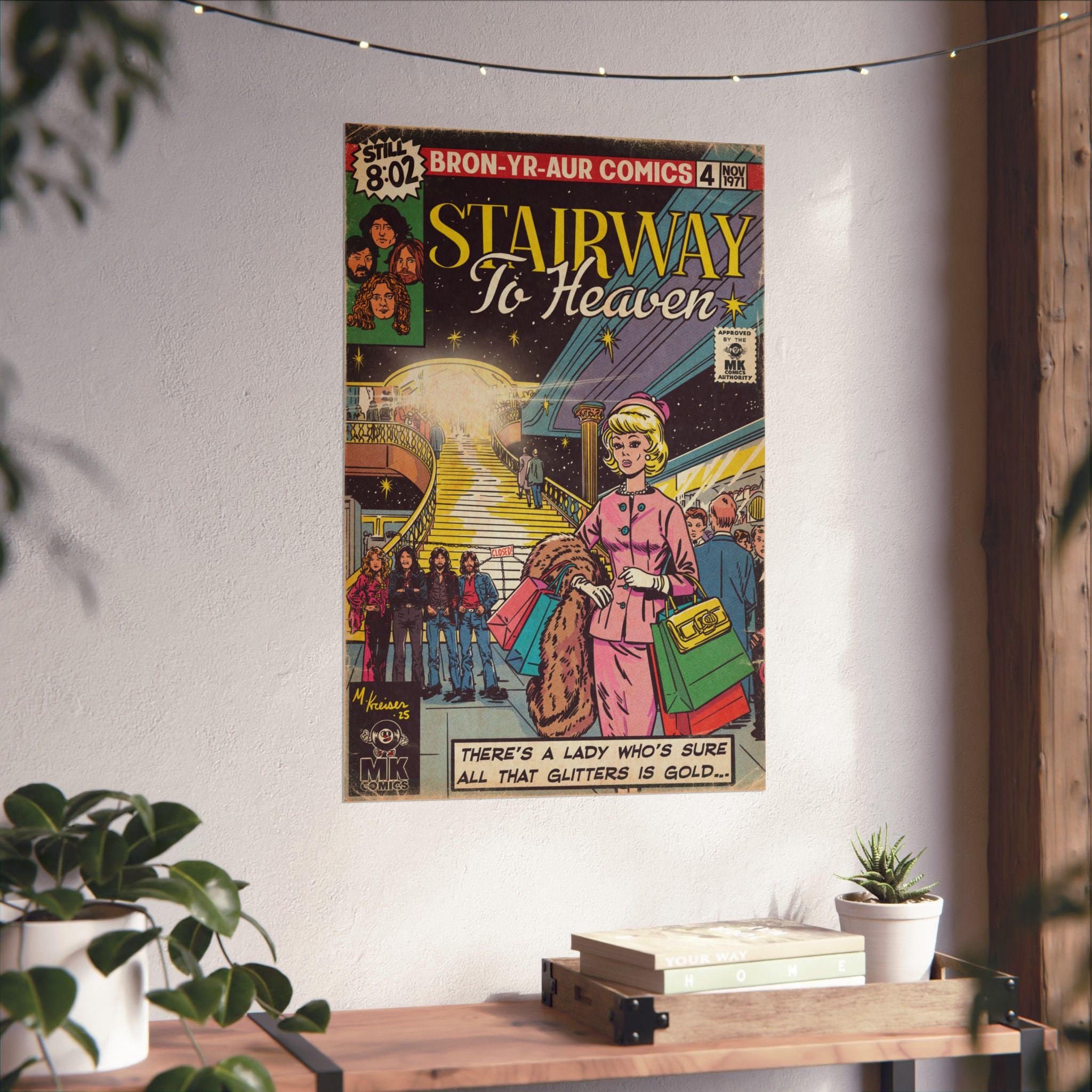 Stairway - Matte Vertical Posters