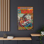 Fantasy Remix - Matte Canvas, Framed (Multi-color)