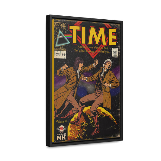 Pink Floyd- Time - Gallery Canvas Wraps, Vertical Frame