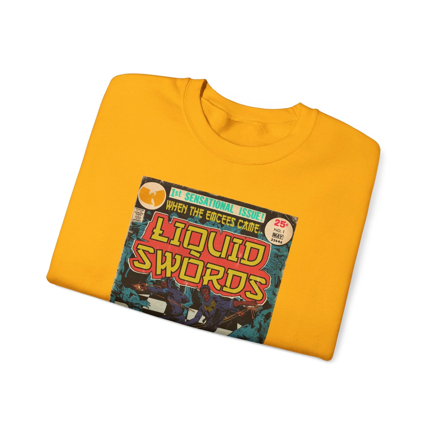 GZA/Genius - Liquid Swords - Unisex Heavy Blend™ Crewneck Sweatshirt