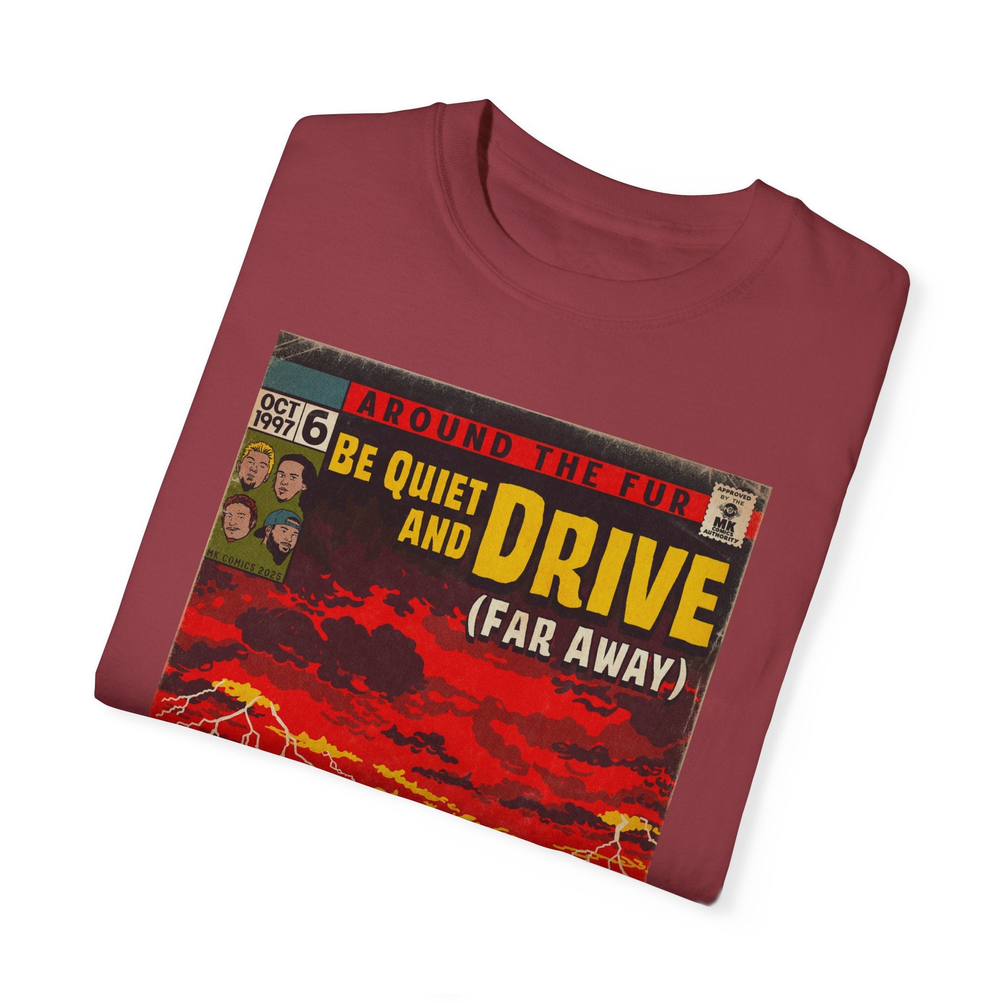 Be Quiet and Drive - Unisex Comfort Colors T-shirt