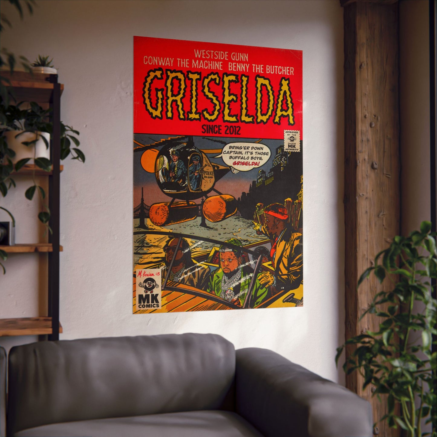Griselda - Comic Art - Matte Vertical Posters