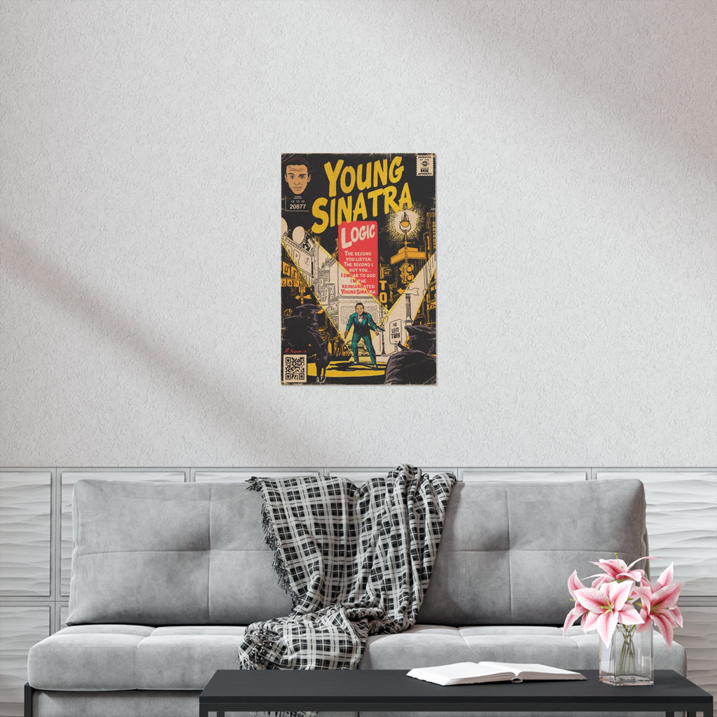 Young Sinatra - Vertical Matte Poster