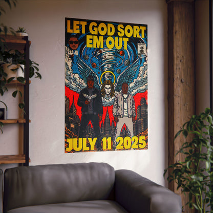 Let God Sort Em Out - Matte Vertical Posters