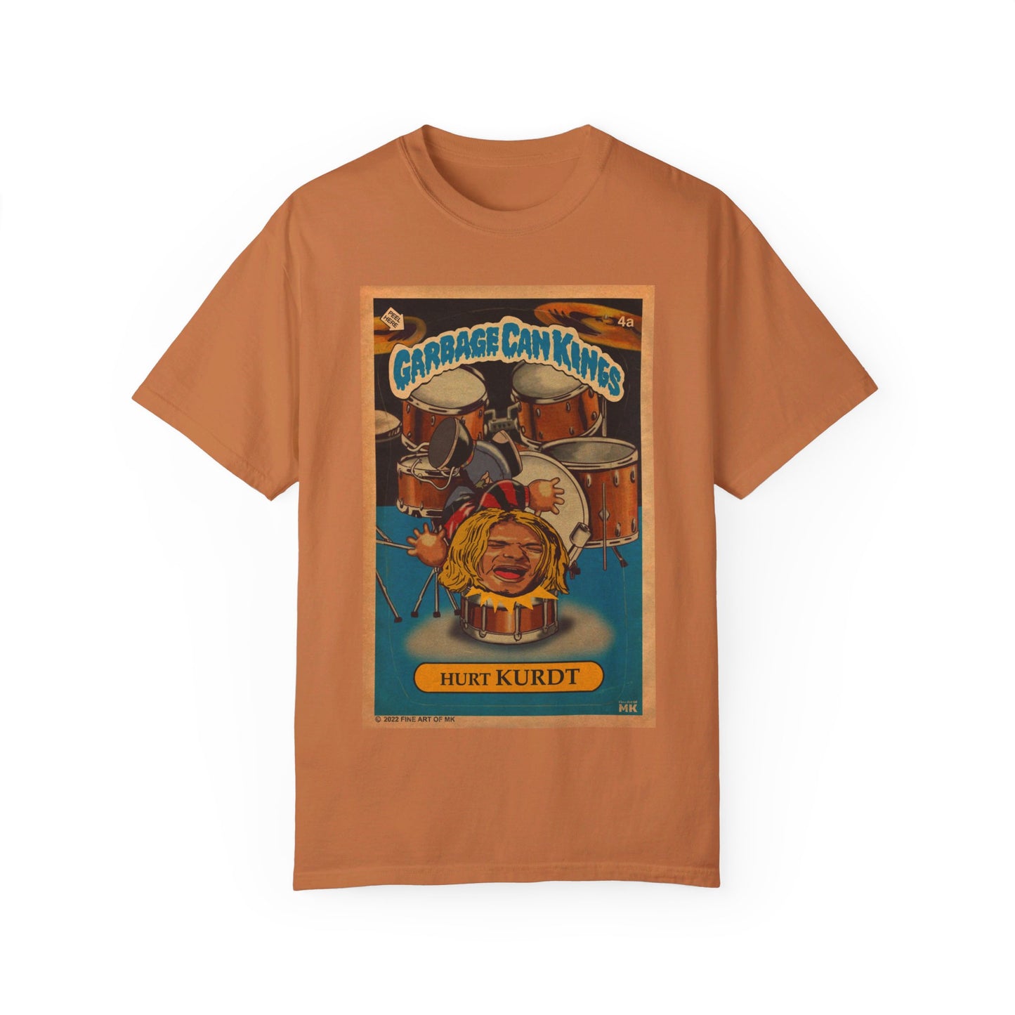 Hurt KURDT - Garbage Can Kings - Nirvana - Unisex Garment-Dyed T-shirt