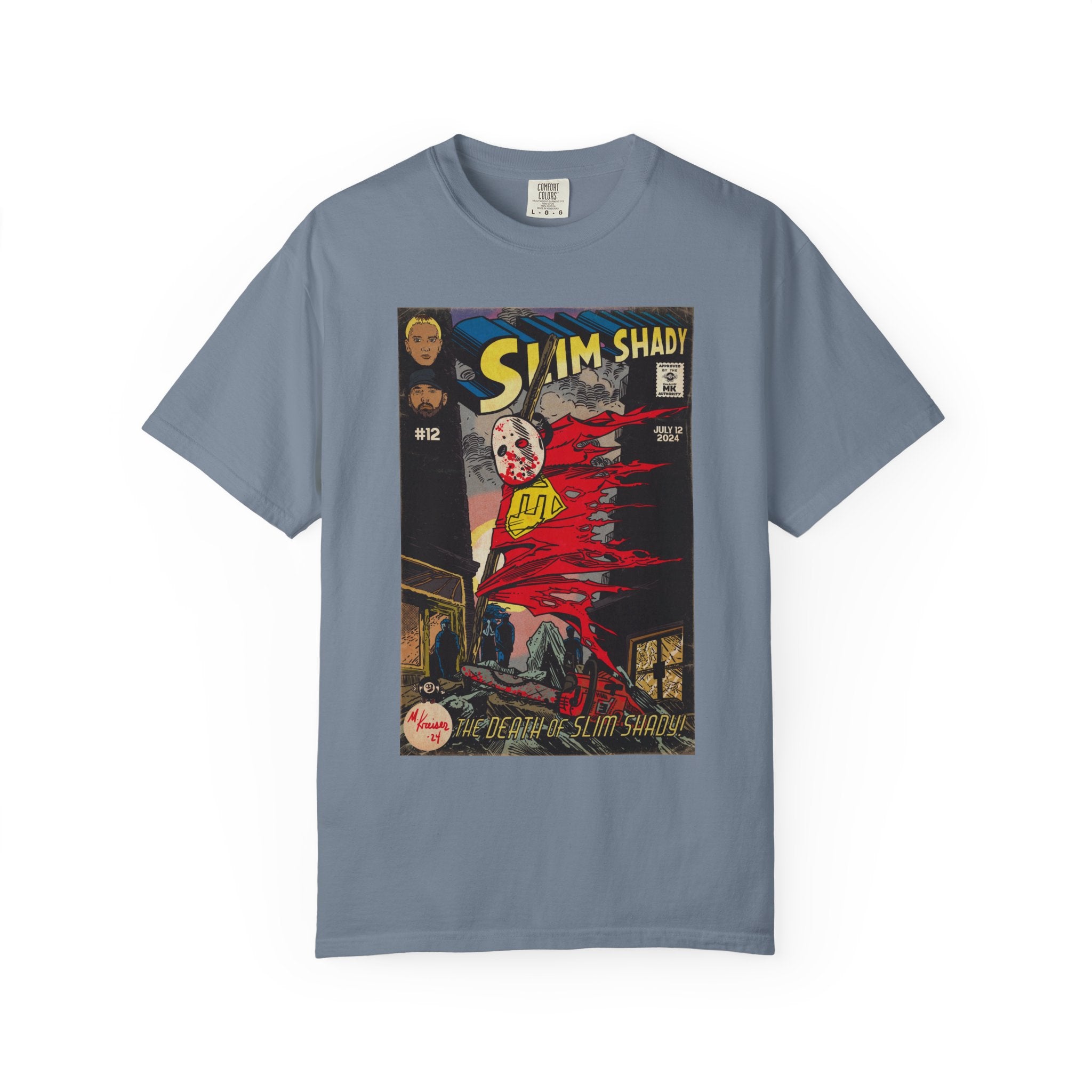 Death of Slim Shady - Unisex Comfort Colors T-shirt