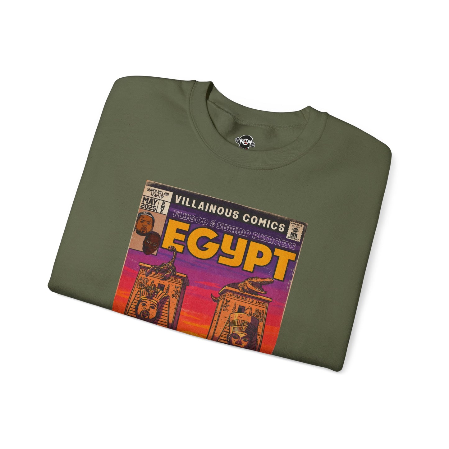 Egypt Remix - Unisex Heavy Blend™ Crewneck Sweatshirt