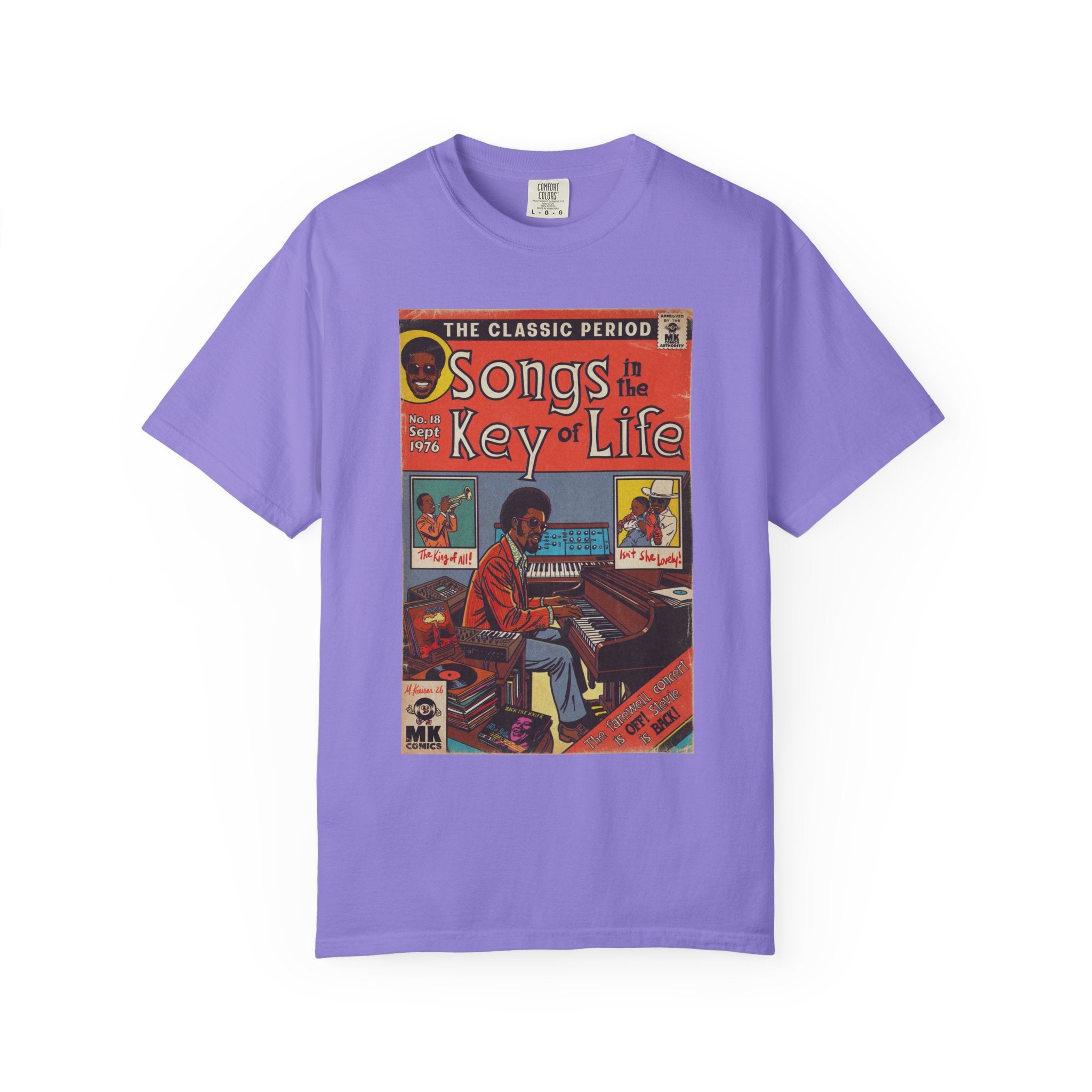 Songs in the Key of Life - Unisex Comfort Colors T-shirt