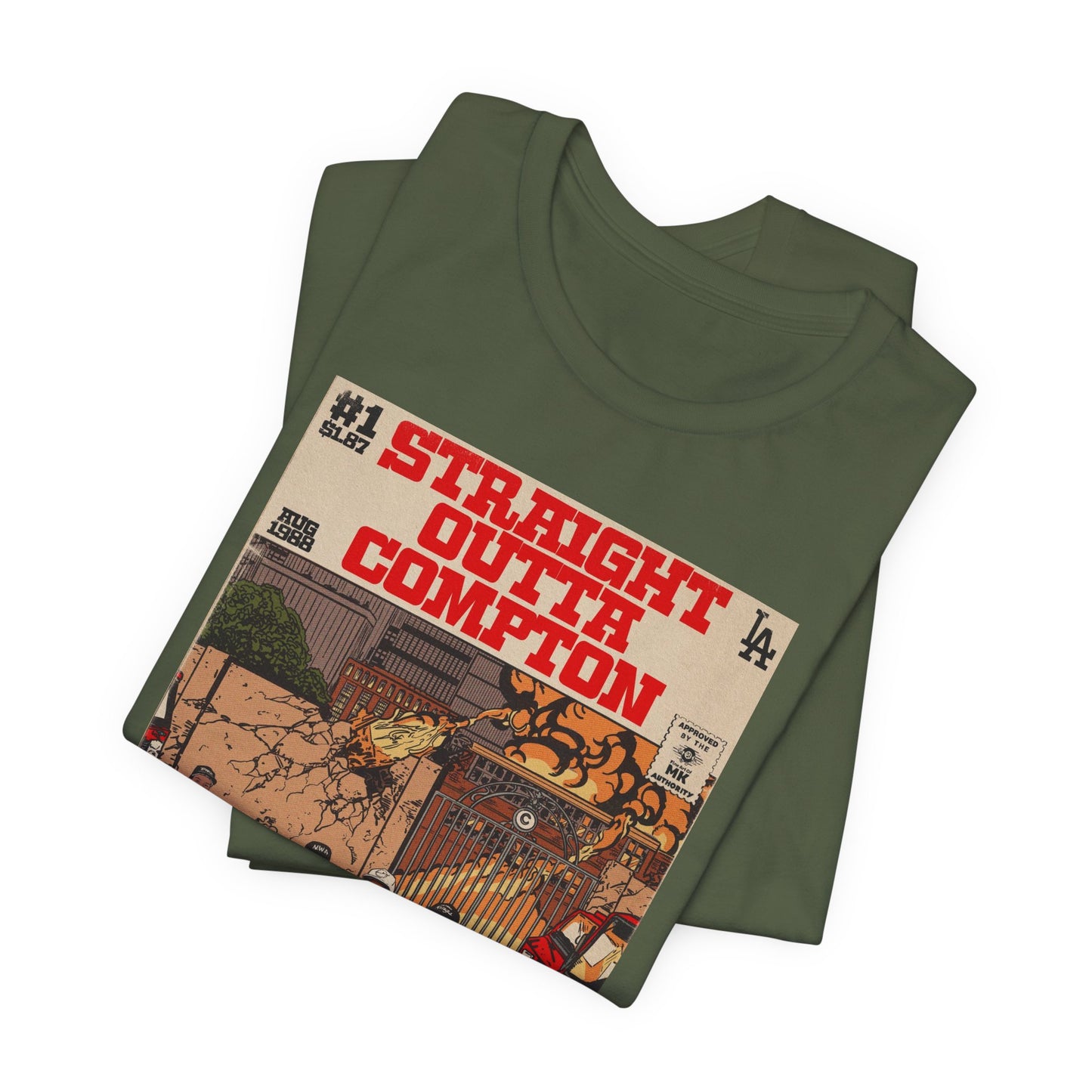 NWA - Compton’s Most Wanted - Unisex Jersey Short Sleeve Tee