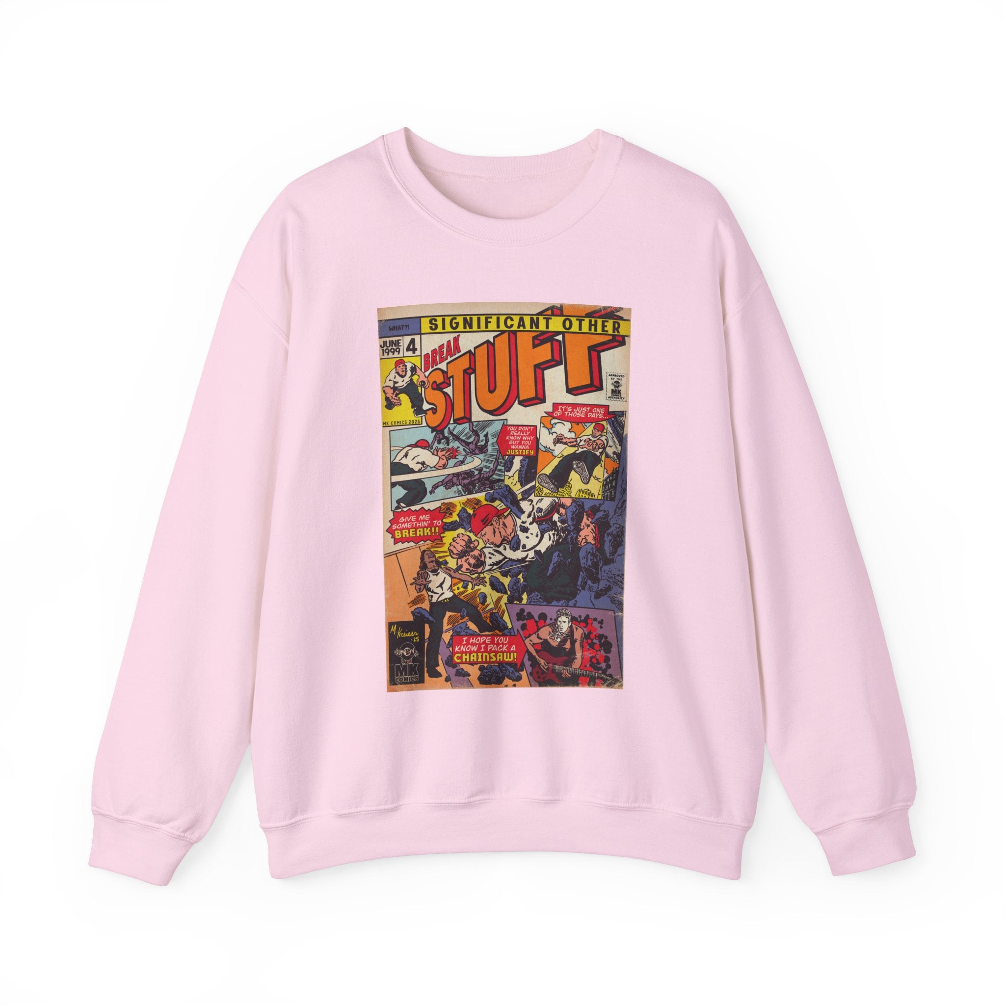Break Stuff - Unisex Heavy Blend™ Crewneck Sweatshirt