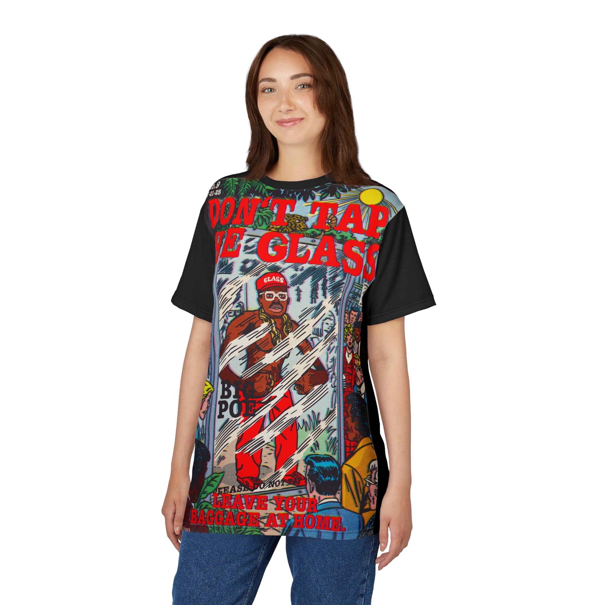 Don't Tap The Glass - Unisex Cut & Sew Tee (AOP)