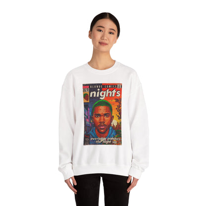 Frank Ocean -Nights - Unisex Heavy Blend™ Crewneck Sweatshirt