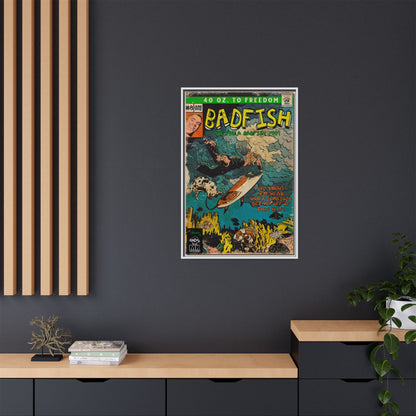 Badfish - Matte Canvas, Framed (Multi-color)