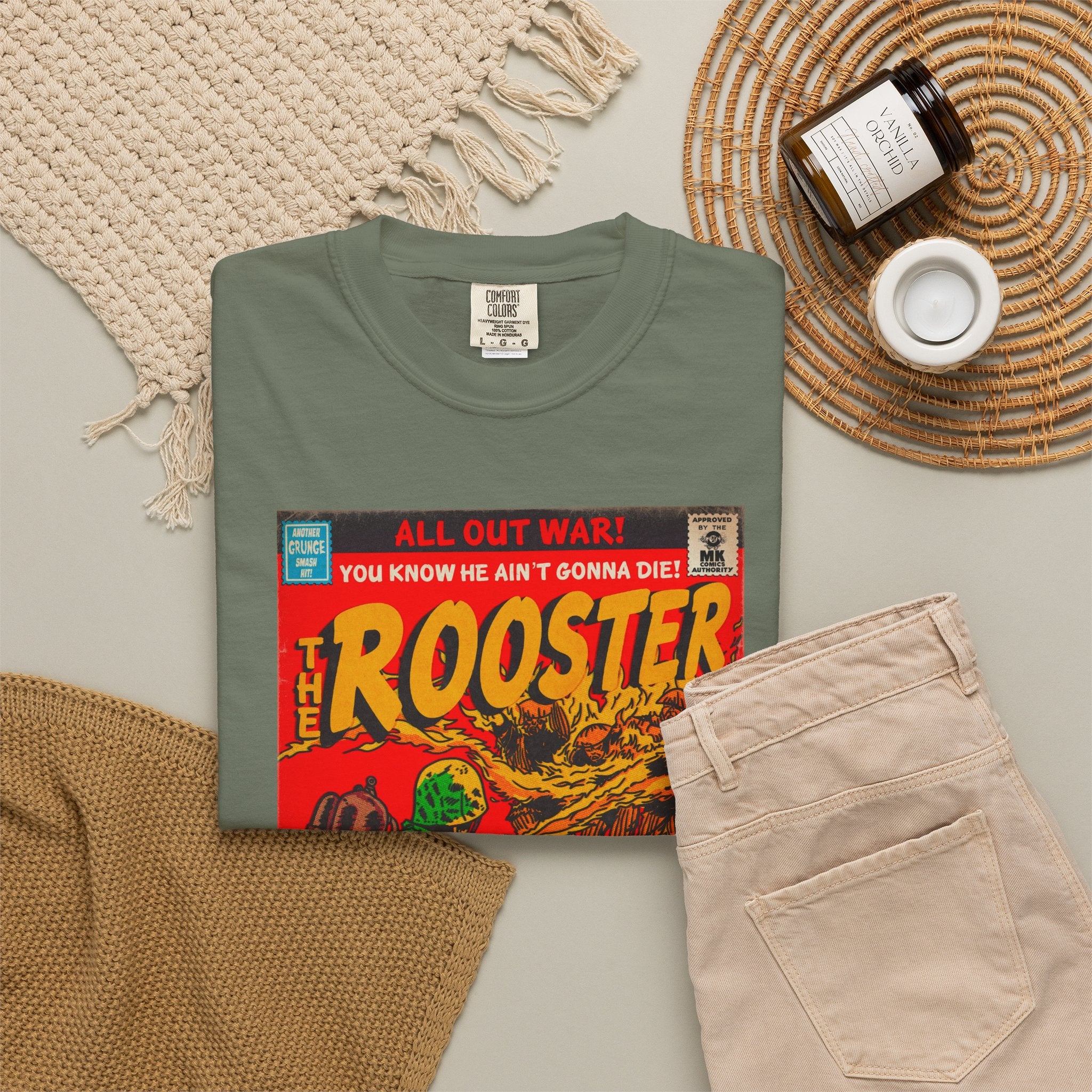 Rooster - Unisex Comfort Colors T-shirt